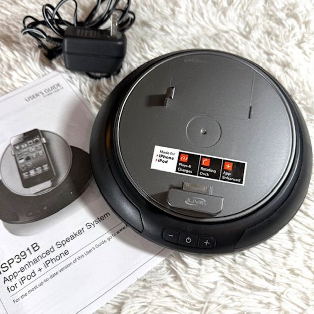 ILive App-Enhanced iPod iPhone Speaker System